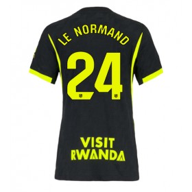 Atletico Madrid Robin Le Normand #24 Borte skjorte til dame 2026-27 Kortermet